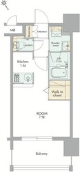 エンクレストGRAN博多駅前の物件間取画像